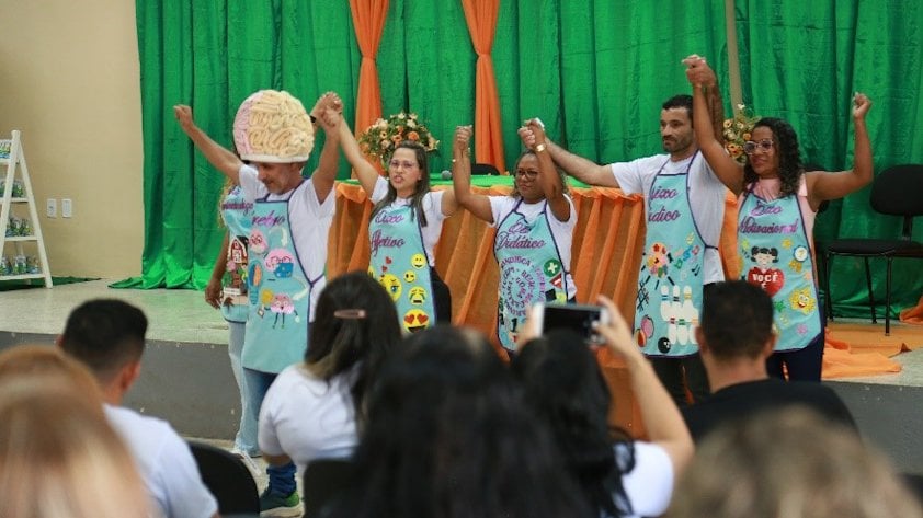 a group of people in clothing