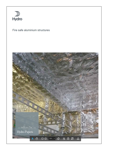 Fire safety aluminium structures whitepaper