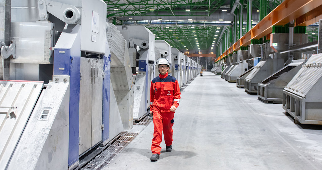 Hydro's advanced Karmøy Technology Pilot aluminium plant