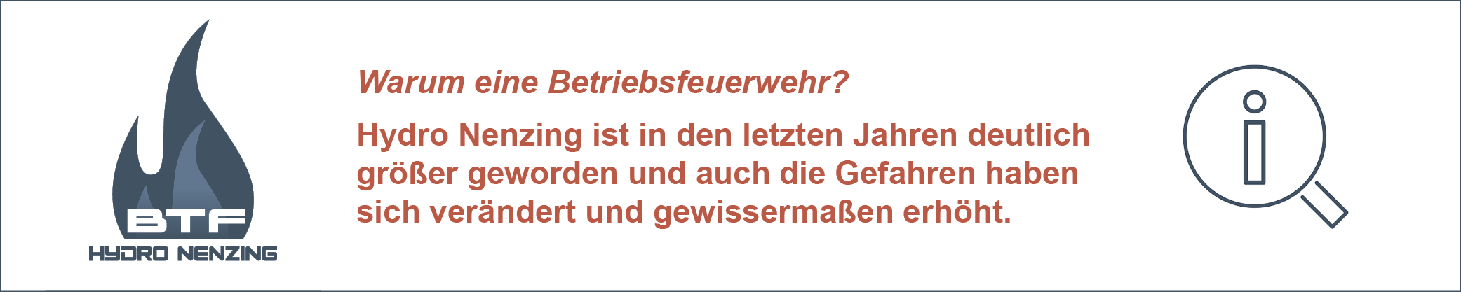 Warum Betriebsfeuerwehr