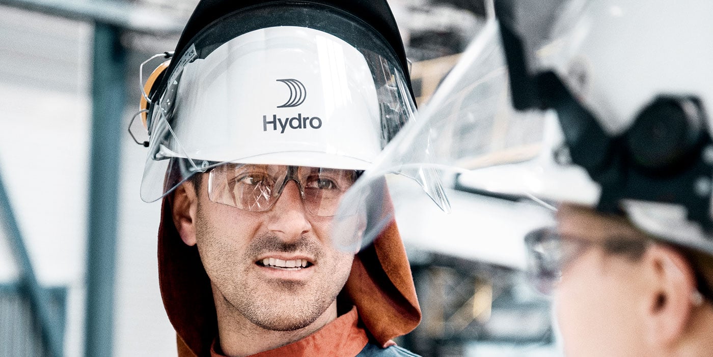 worker in protective gear