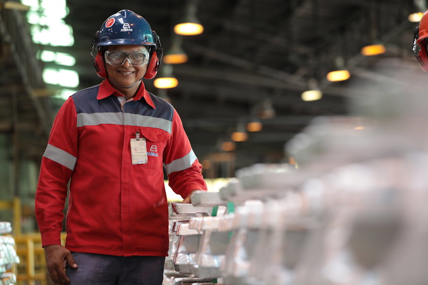 a man wearing a helmet and glasses