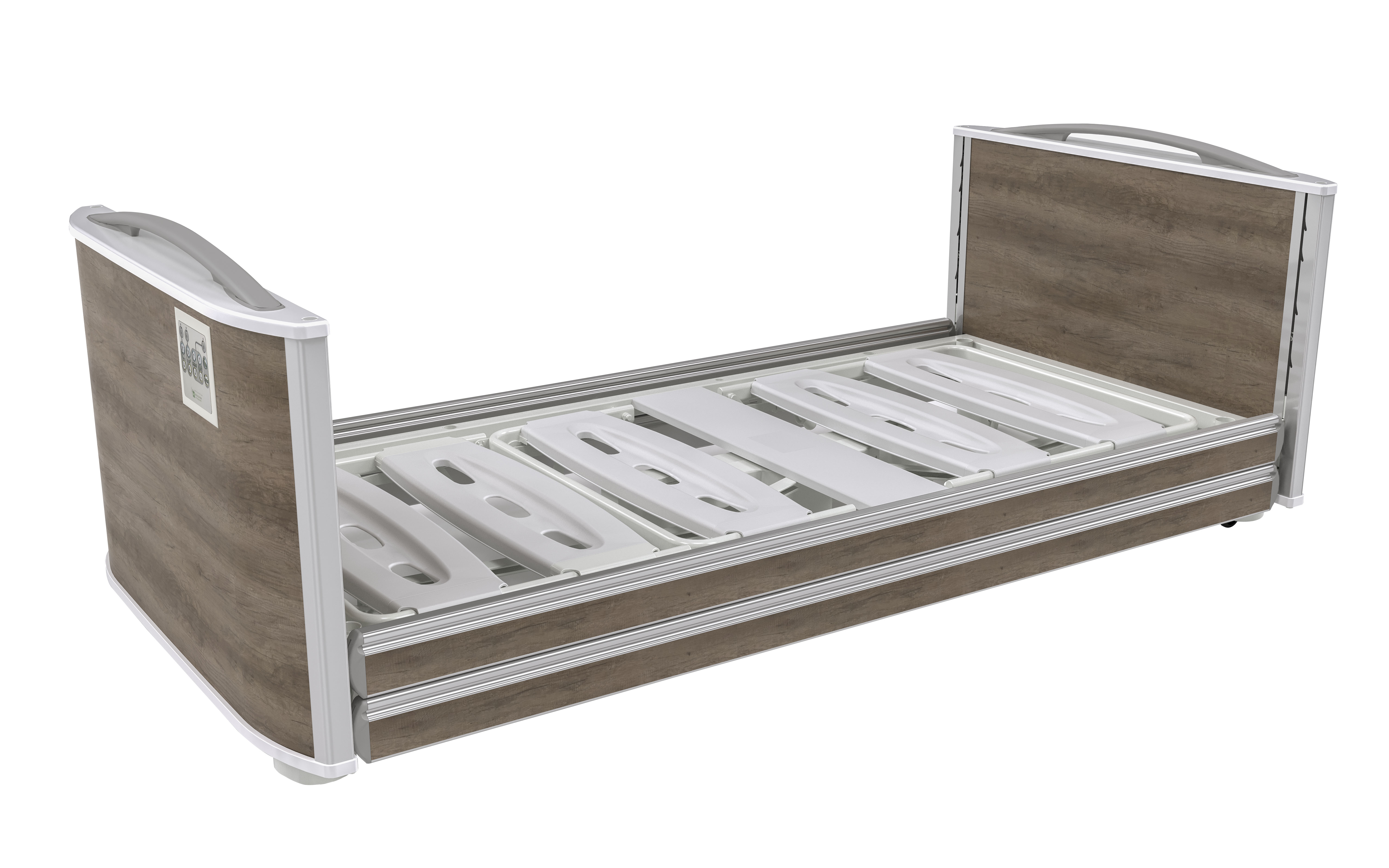 Lit Floore équipé de barrières pleines longueur