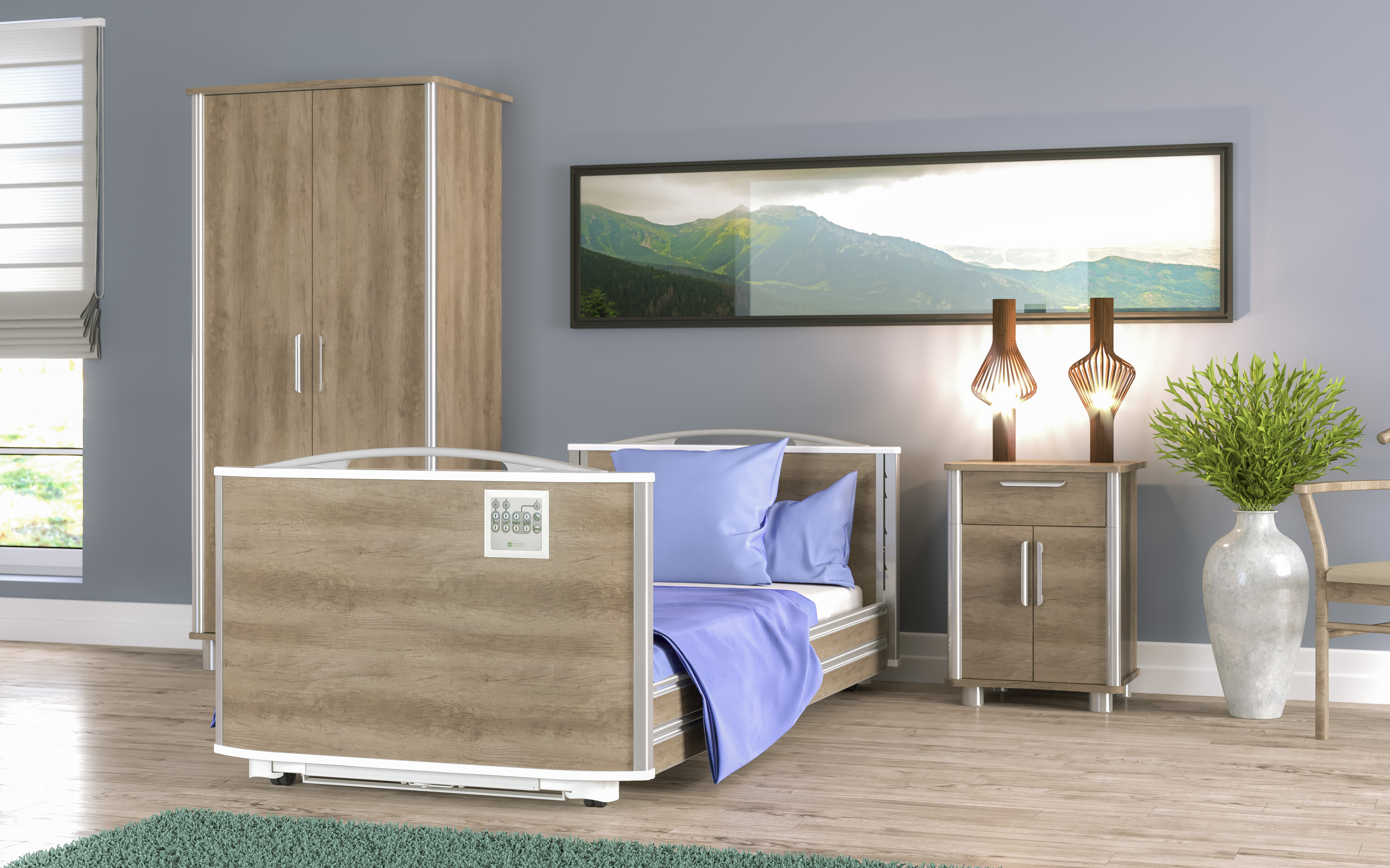 Lit médicalisé hôtelier Floore