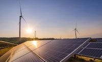 Solar and wind renewable energy