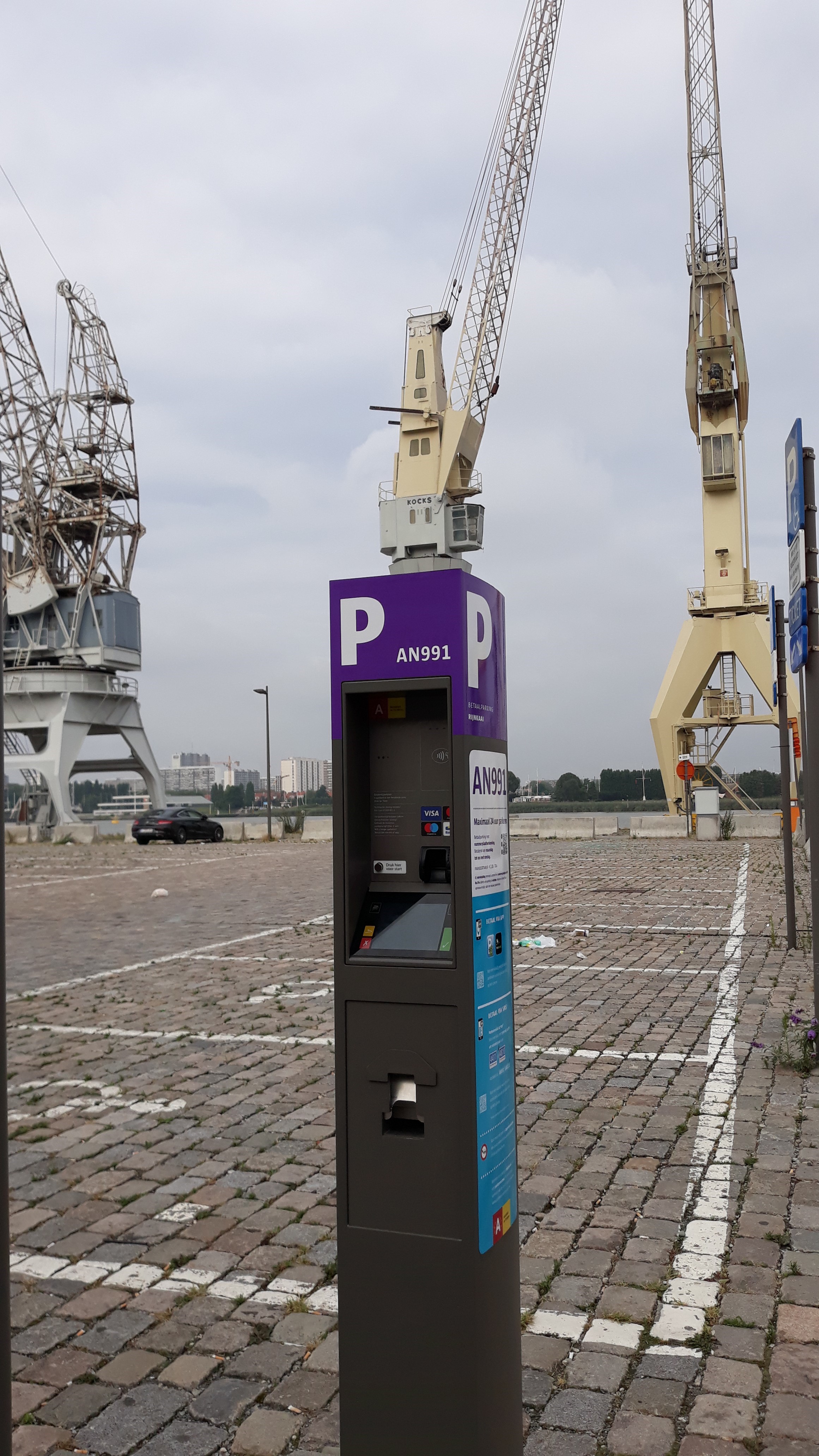 IEM Parking meter in Antwerp