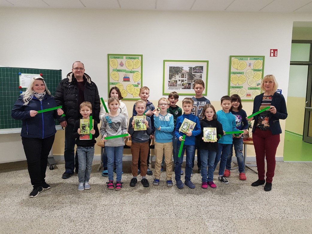 Happy Rackwitz students