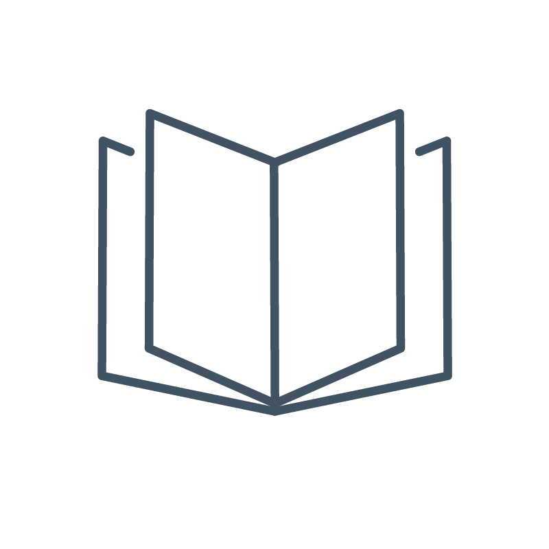icon of an open book