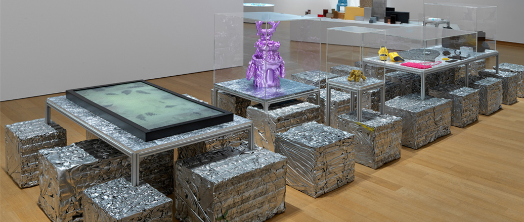 Room record. It's Our F***ing Backyard. Designing Material Futures. Stedelijk Museum Amsterdam. Photo: Gert Jan van Rooij