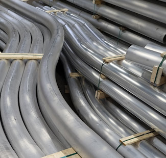 Aluminium connectivity tubes