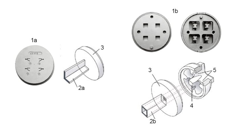 a drawing of a screw