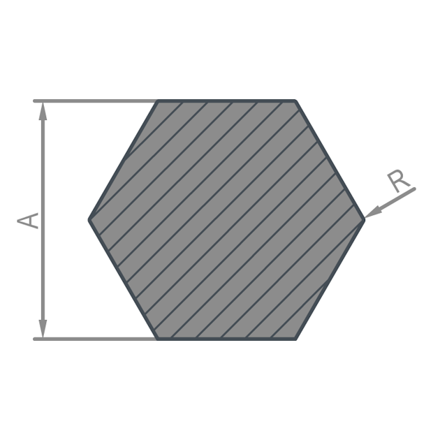 barre hexagonale