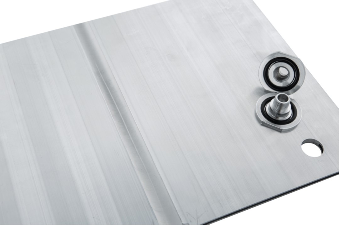 Freezer plate in aluminium, suitable for marine and offshore applications