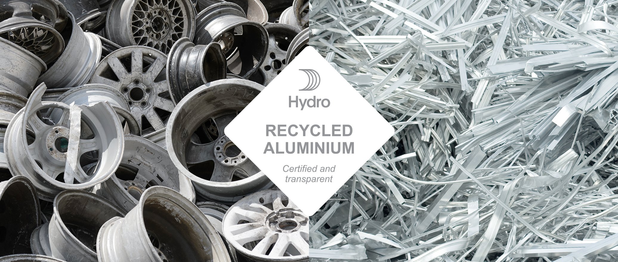 Recyceltes Aluminium