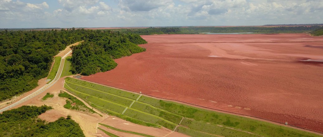 Dam in Paragominas, Brazil