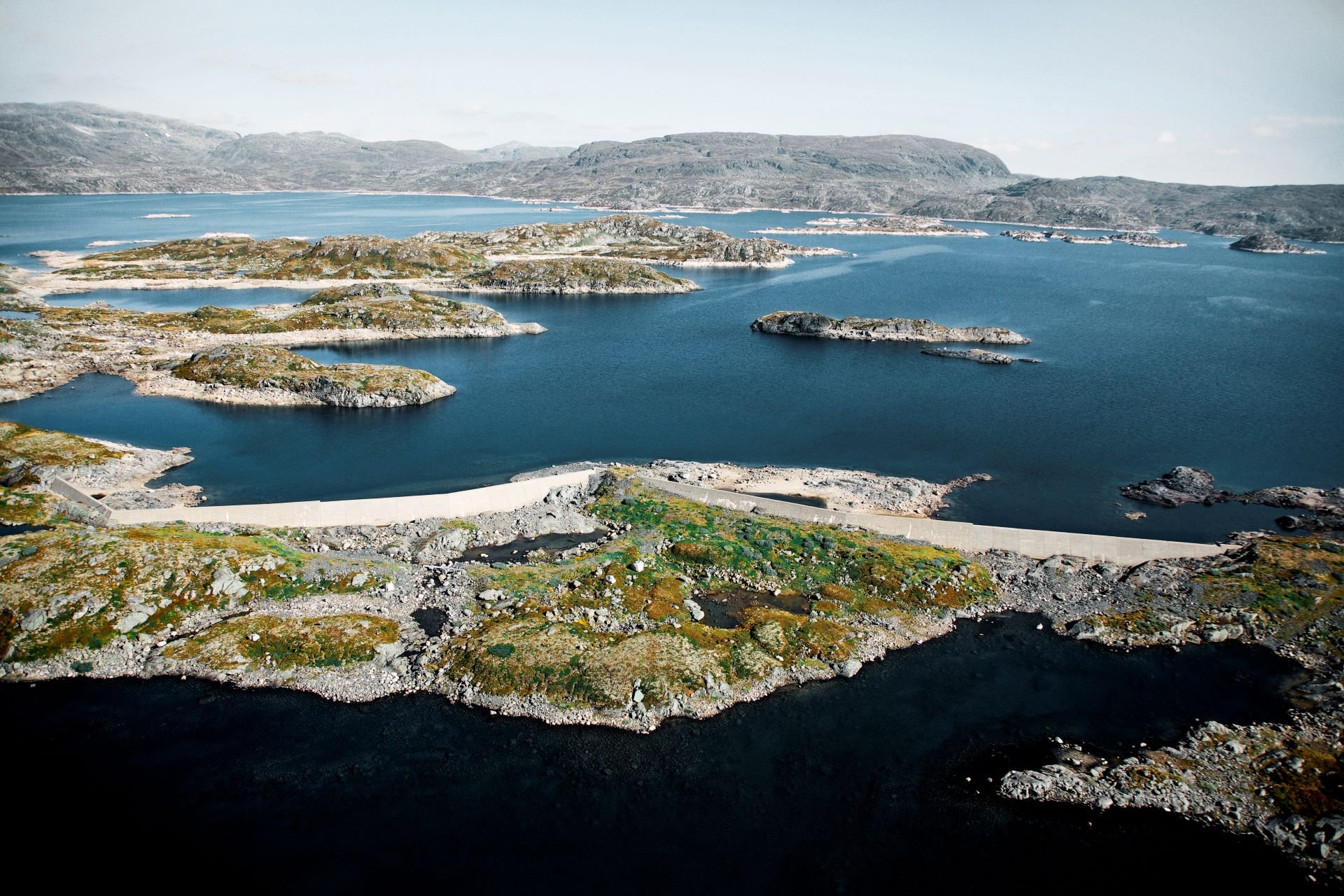 a group of islands in the ocean