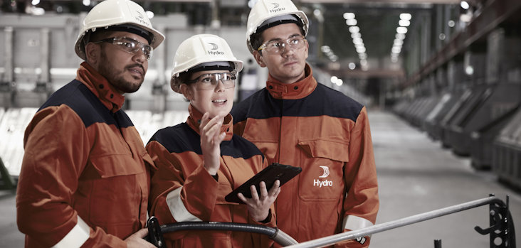 Three Hydro employees