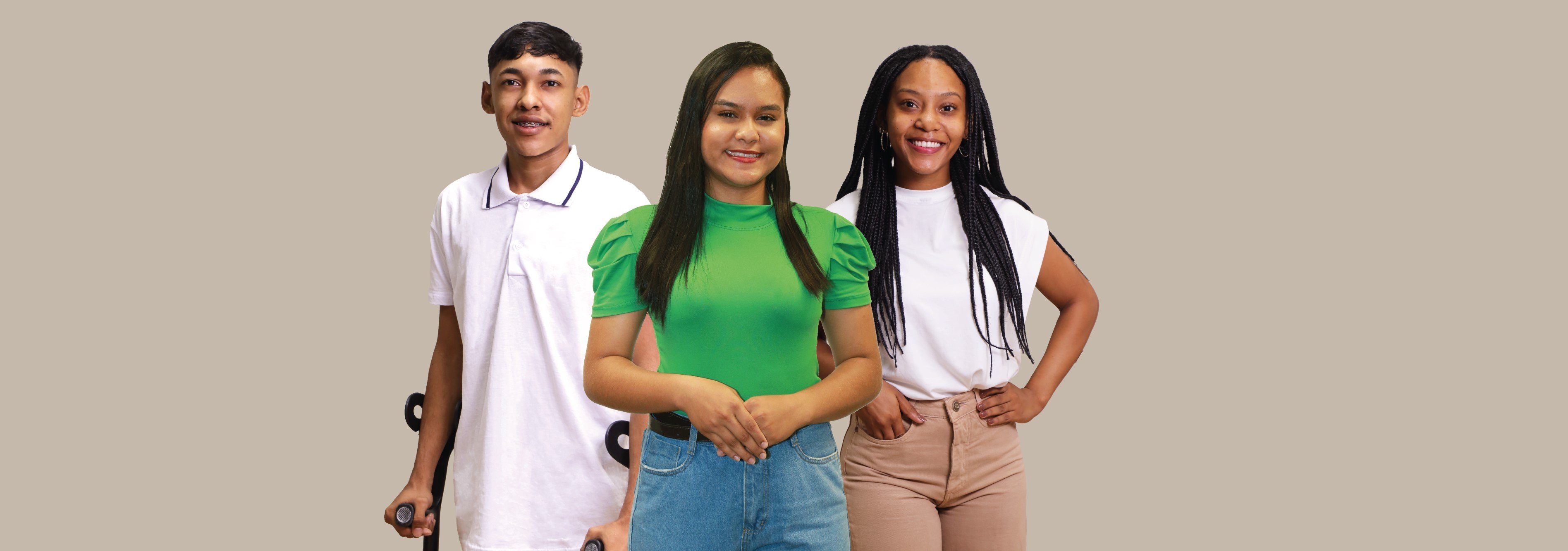 a group of people posing for a photo