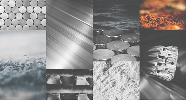 aluminium in the shape of bars, ingots, extruded profiles, rolled sheets, alumina and bauxite