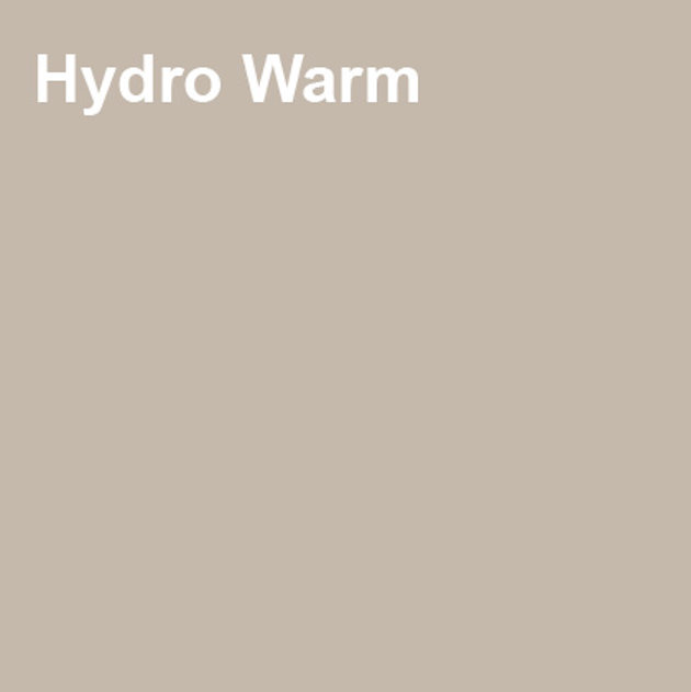 beige square marked "Hydro Warm"