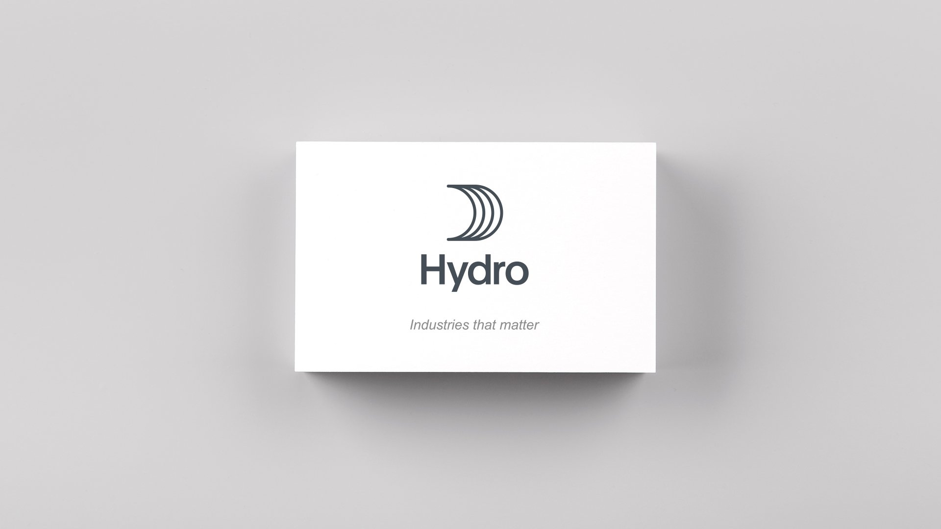 a white card with black text