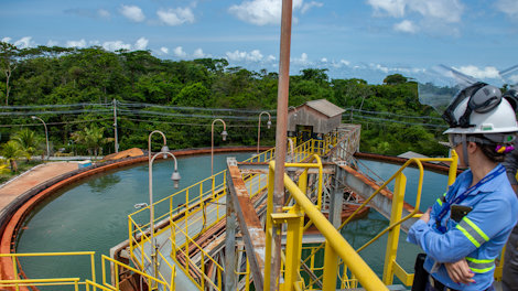 Water treatment facilities at Alunorte