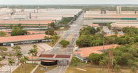 Aerial view of Albras