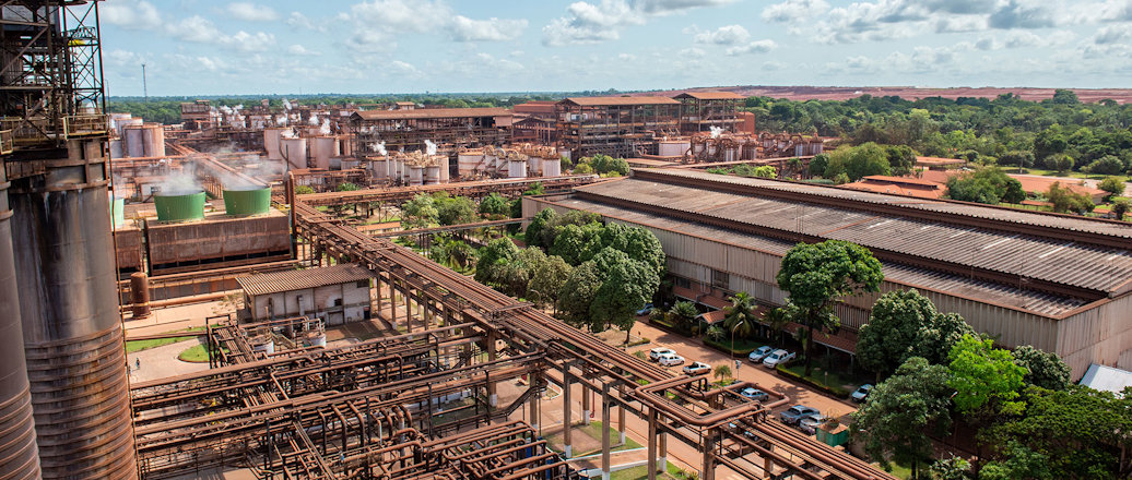 Alunorte alumina refinery in Brazil.