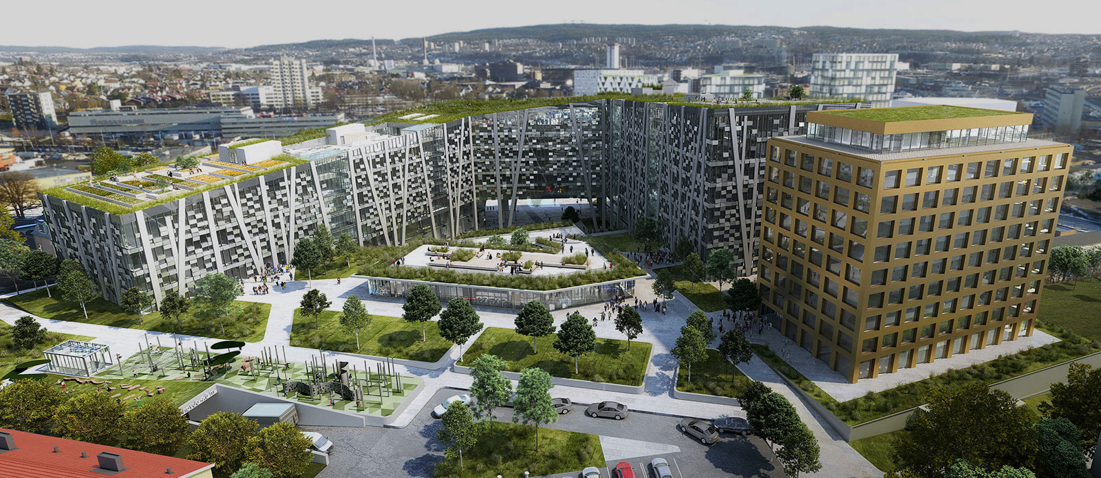 Økern building project in Oslo