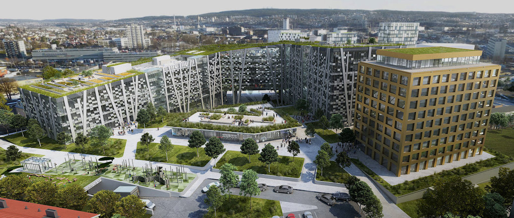 Økern building project in Oslo