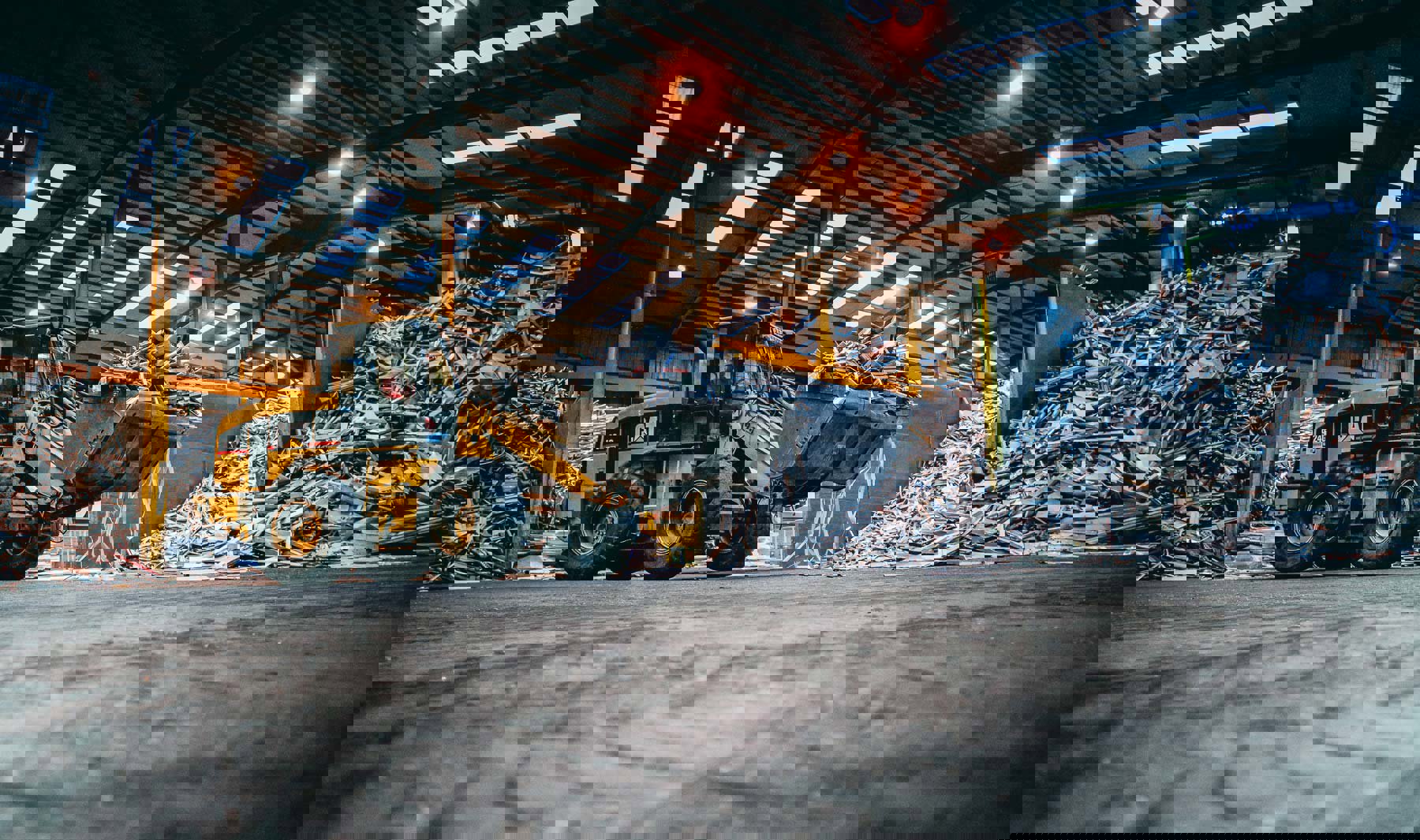 Recycling of aluminium at Hydro's Deeside plant