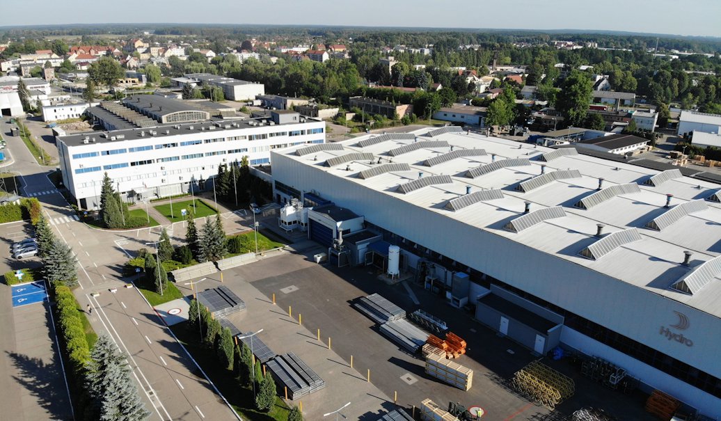 Hydro's Trzcianka plant in Poland