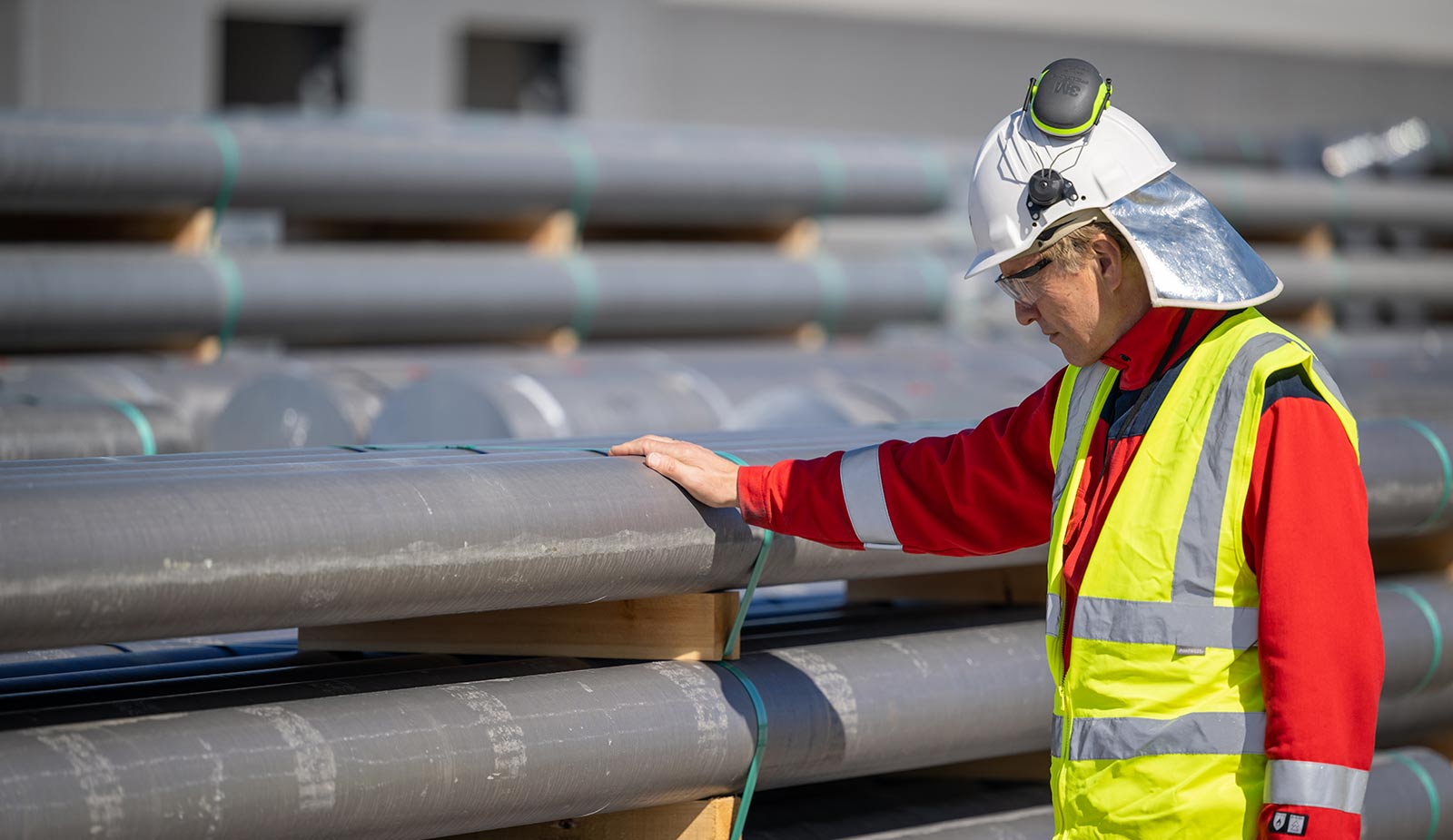 Aluminium billets inspection