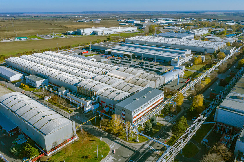 Hydro Szekesfehervar plant in Hungary is the biggest extrusion plant of its kind in Europe