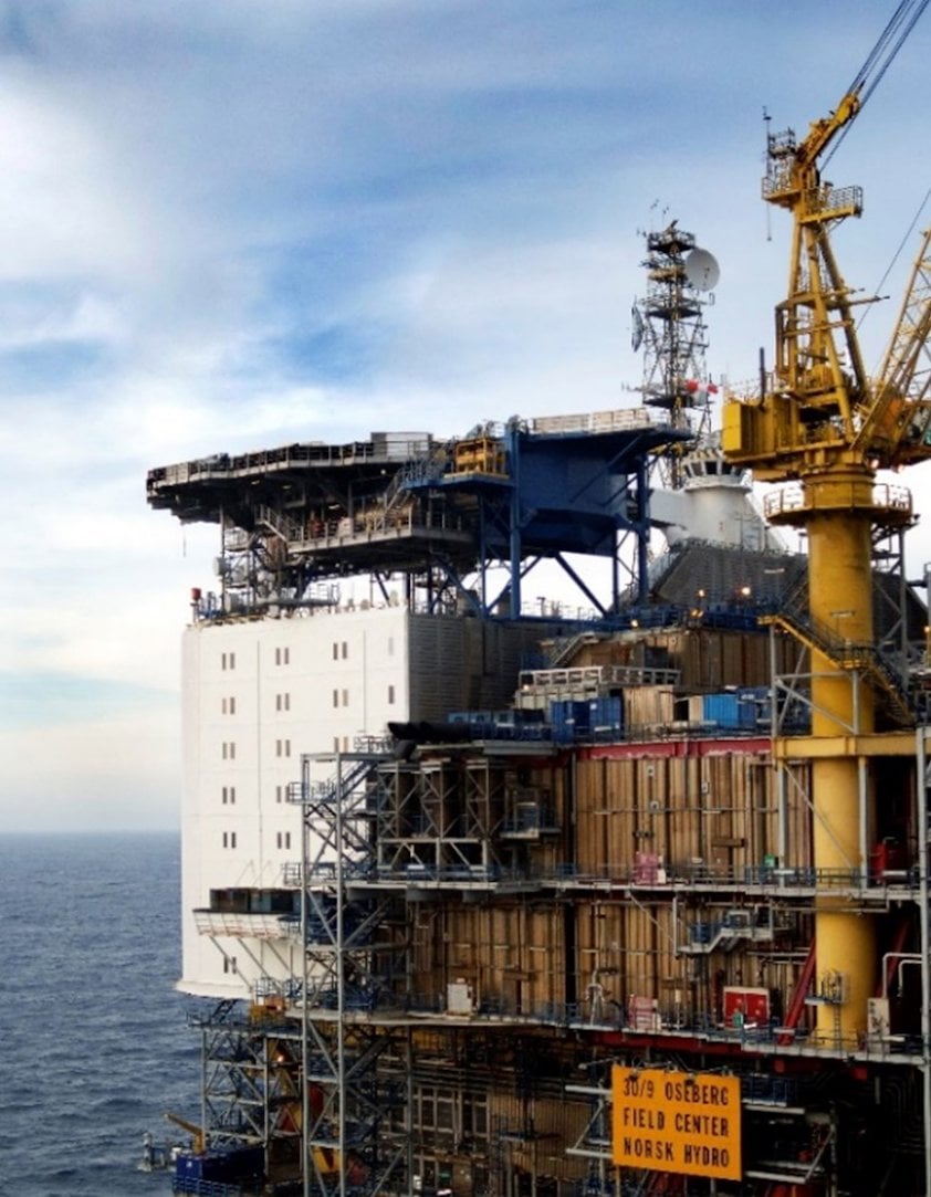 a large ship with cranes