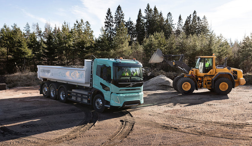 Electric heavy vehicles from Volvo