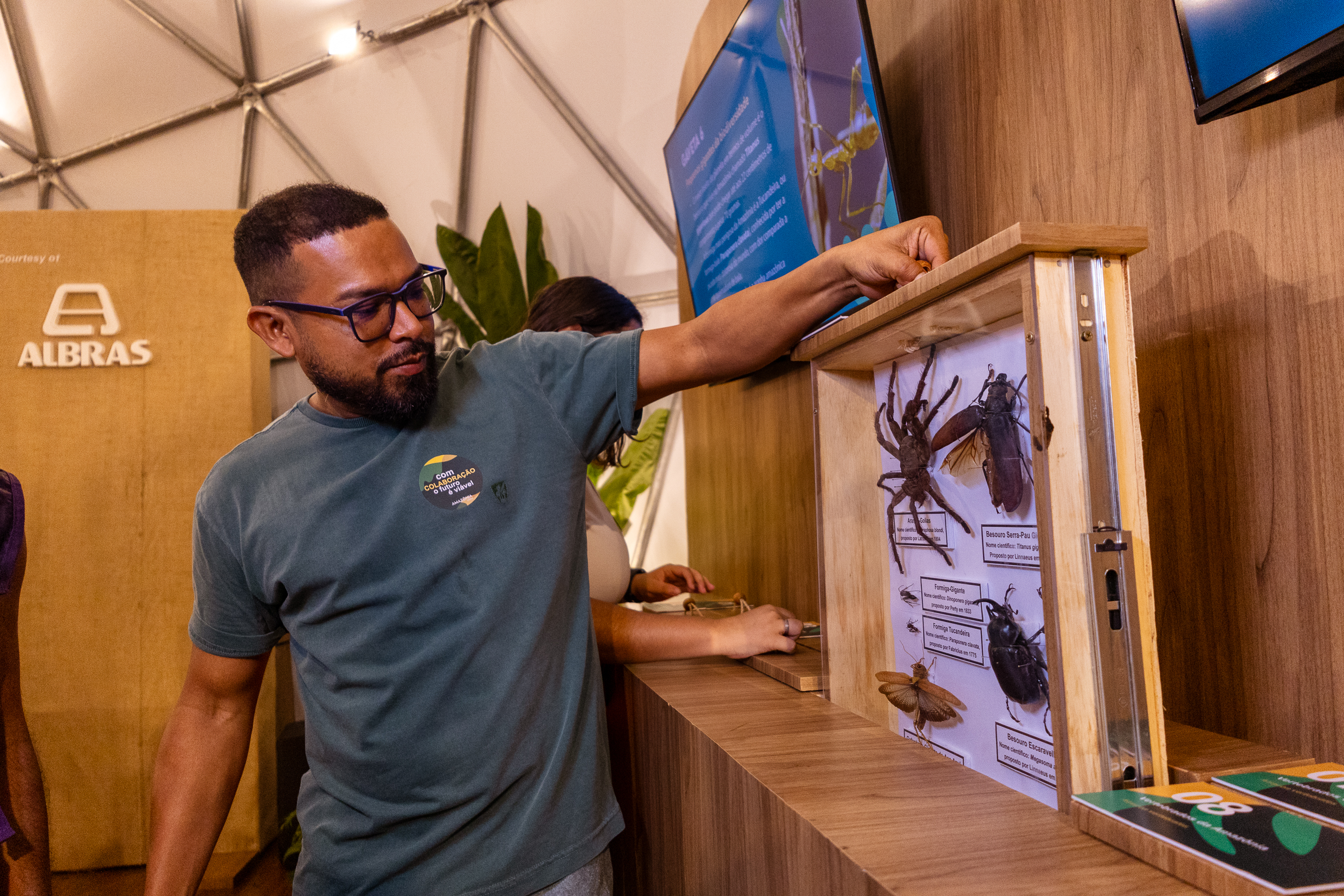 a man painting a picture