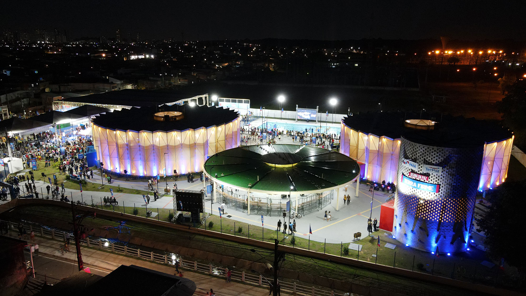 The Usina da Paz in Terra Firme in Belem, the capital and largest city of the state of Pará.
