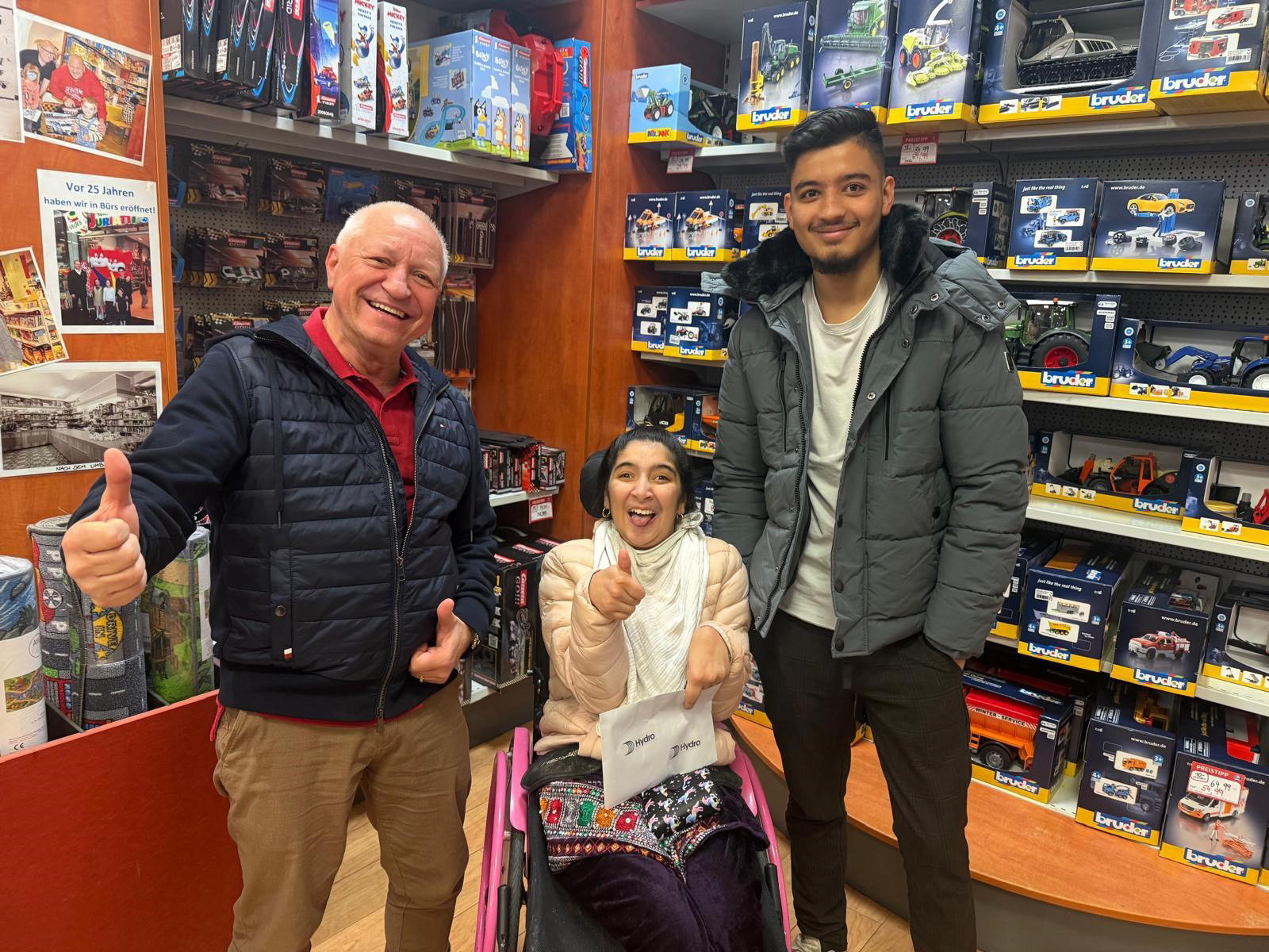 a group of people posing for a photo