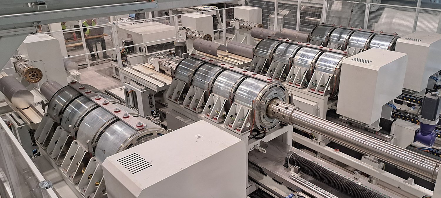 Die Bolzenerwärmungsöfen benötigen dank einer innovativen Technologie deutlich weniger Energie als die herkömmlichen Erwärmungsöfen.