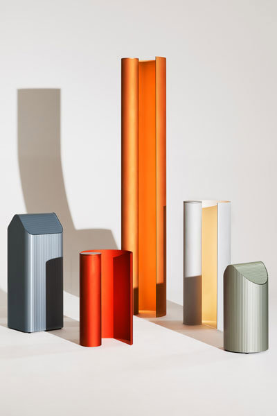 a group of different colored aluminium products