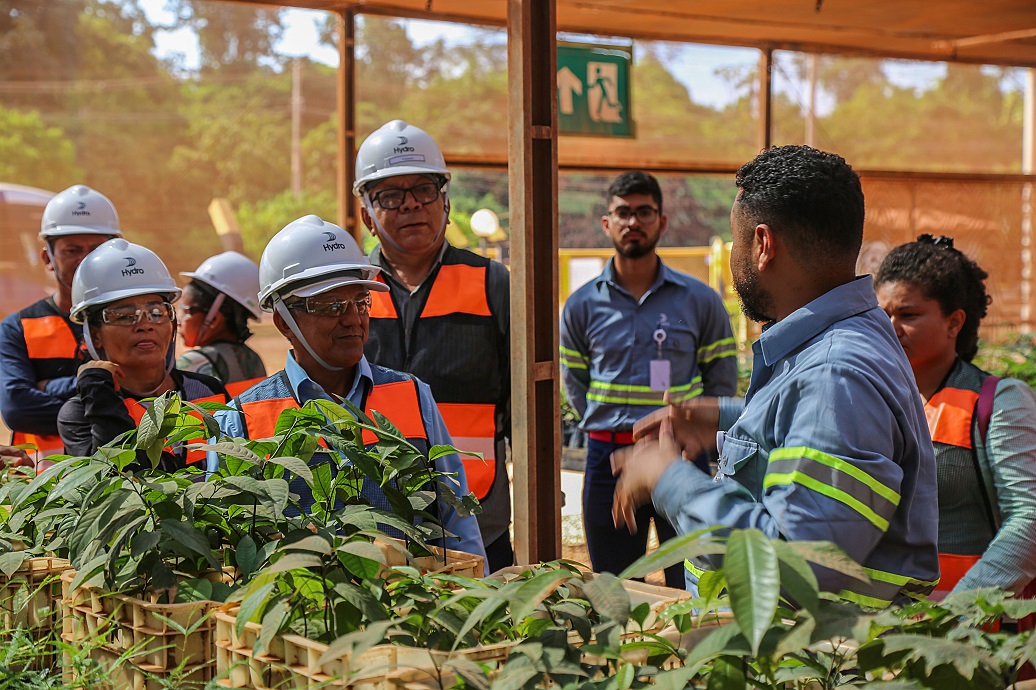 a group of people wearing safety vests and reflectors