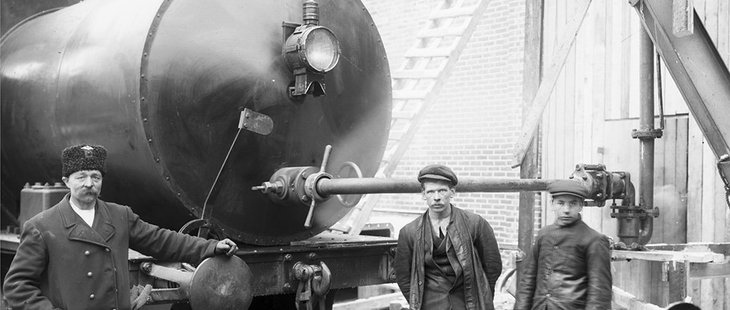 Steam locomotive from 1912