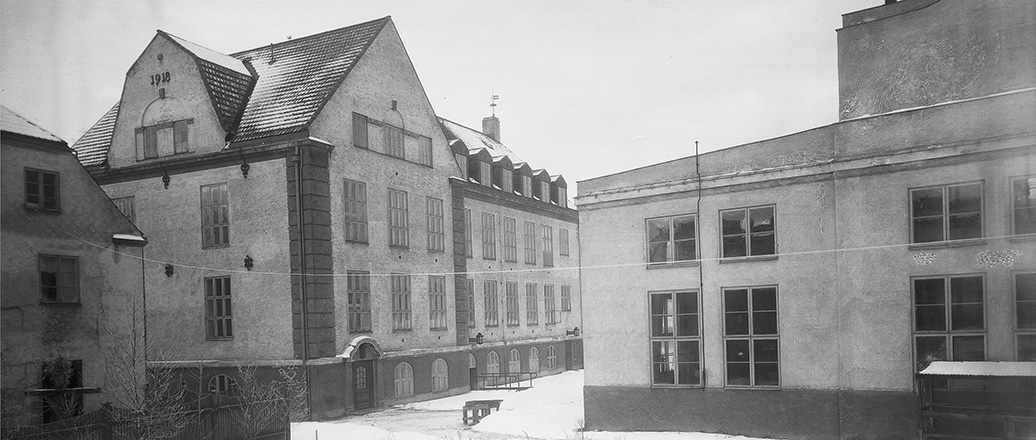 store anonyme gamle bygninger