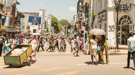 Street scene, Sri Lanka