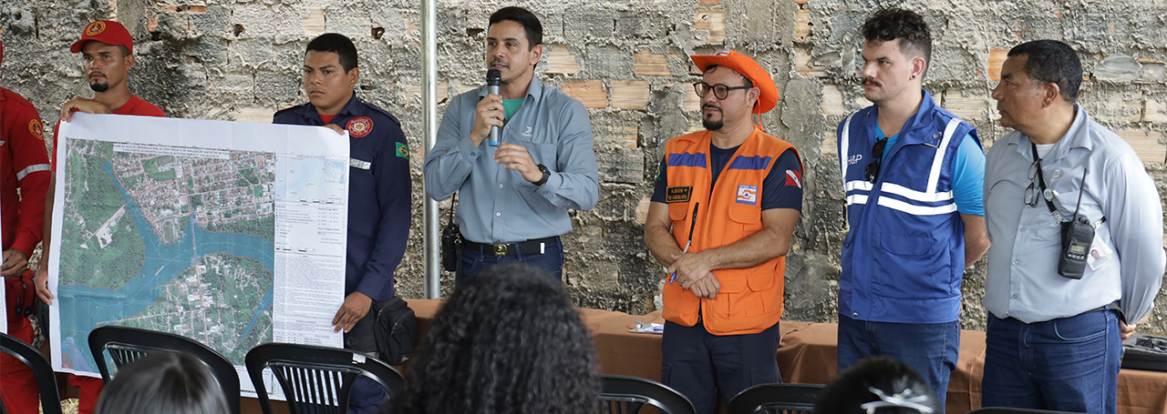 a man speaking into a microphone