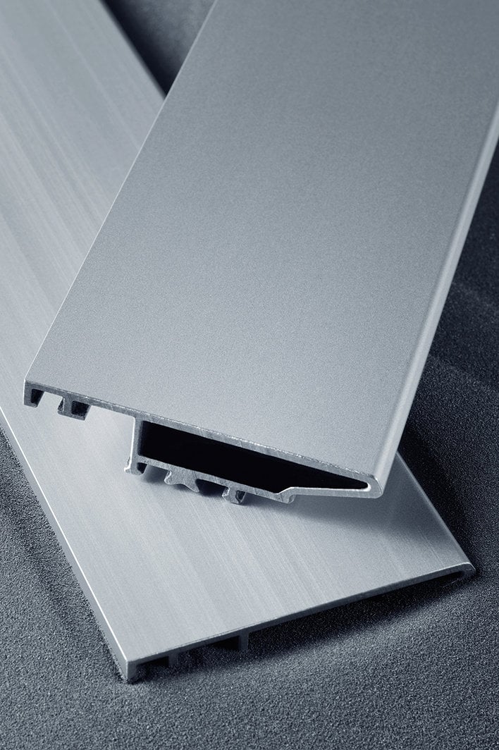 a close-up of a grey object