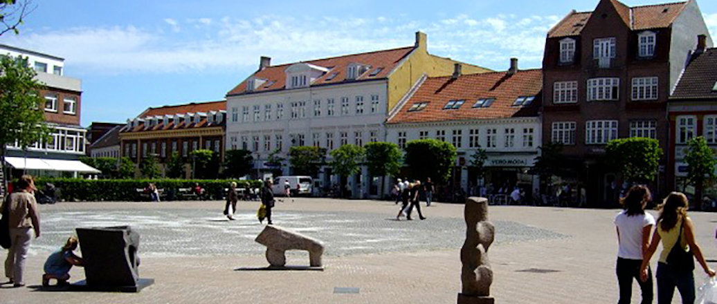 Open square Slagelse