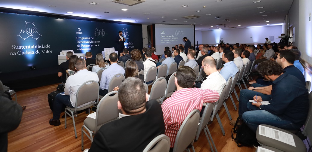 a group of people sitting in a room