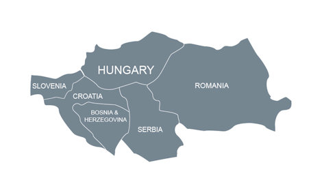 Hungary contact map